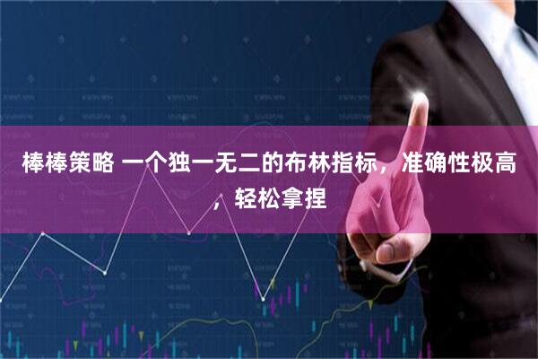 棒棒策略 一个独一无二的布林指标，准确性极高，轻松拿捏