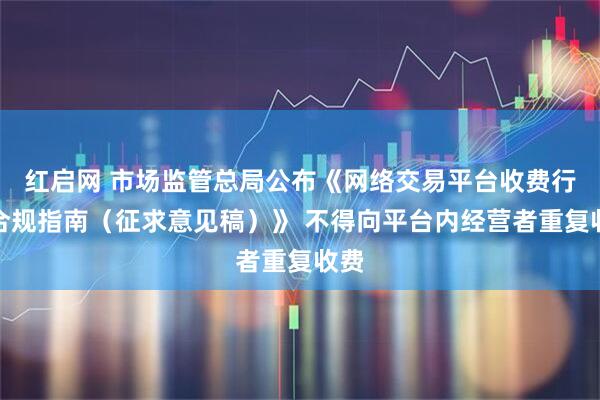 红启网 市场监管总局公布《网络交易平台收费行为合规指南（征求意见稿）》 不得向平台内经营者重复收费